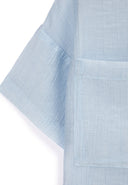 Светлосиня блуза с къс ръкав от Gulliver