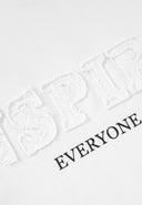 Бяла скъсена тениска с паднала линия на раменете от Gulliver