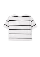 Бяла тениска на райета от Gulliver