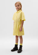 Жълта рокля с къс ръкав от Gulliver