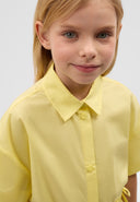 Жълта рокля с къс ръкав от Gulliver