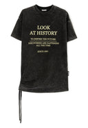 Сива свободна трикотажна рокля с къс ръкав от Gulliver