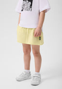 Жълти шорти от трикотаж с колан на ластик от Gulliver