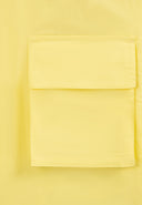 Свободен жълт панталон с колан на ластик от Gulliver