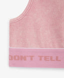 Top pentru copii din tricot ribbed roz Gulliver