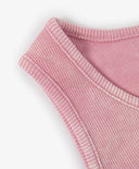 Top pentru copii din tricot ribbed roz Gulliver