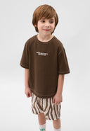 Комфортна кафява тениска от Gulliver