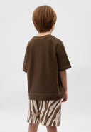 Комфортна кафява тениска от Gulliver