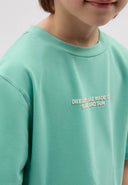 Комфортна ментолова тениска от Gulliver