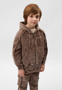 Суитшърт с качулка и предно закопчаване от Gulliver