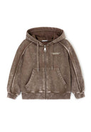 Суитшърт с качулка и предно закопчаване от Gulliver