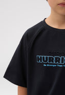 Синя тениска с 3D бродерия от Gulliver