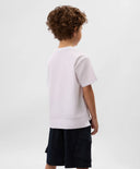 Tricou cu mânecă scurtă pentru băiat, alb, cu imprimeu, Gulliver