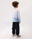 Longsleeve pentru băieți cu imprimeu alb Gulliver