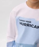 Longsleeve pentru băieți cu imprimeu alb Gulliver