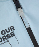 Hanorac deschis cu fermoar pentru băieți cu imprimeu albastru Gulliver