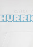 Бяло худи, изработено от памучен футер от Gulliver