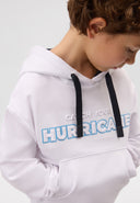 Бяло худи, изработено от памучен футер от Gulliver