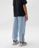 Pantaloni jogger pentru băiat, din footer, albaștri, Gulliver