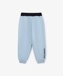 Pantaloni jogger pentru băiat, din footer, albaștri, Gulliver