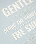 Rochie pentru copii, din tricot, cu glugă, de formă dreaptă și liberă, fără mâneci, albastră, Gulliver.