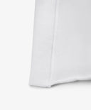 Fustă tricotată albă, cu talie medie și inserții reiate, Gulliver