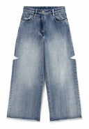 Дънки силует палацо в стил гръндж от Gulliver