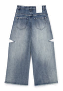 Дънки силует палацо в стил гръндж от Gulliver