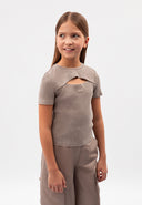 Тениска с ефект „измиване“ от Gulliver