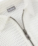 Jachetă pentru fete din plasă cremă Gulliver