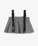 Top pentru copii în formă de trapez cu dungi din textil subțire și bretele ajustabile largi Gulliver