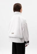 Бяла ветровка от влагоустойчив шушляк от Gulliver