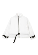 Бяла ветровка от влагоустойчив шушляк от Gulliver