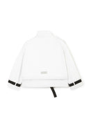 Бяла ветровка от влагоустойчив шушляк от Gulliver