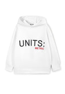 Бяло худи силует овърсайз от Gulliver