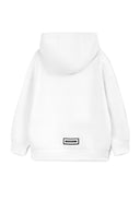 Бяло худи силует овърсайз от Gulliver