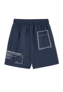 Модни плувни шорти с изчистен принт от Gulliver