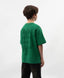 Tricou oversize pentru băiat, verde, cu imprimeu pe spate, Gulliver