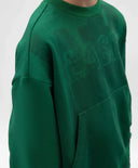 Hanorac pentru băieți cu imprimeu verde Gulliver