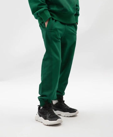 Pantaloni jogger pentru băiat, din tricot, verzi, Gulliver