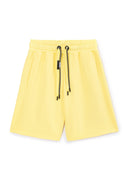 Ярки жълти шорти от памучен футер от Gulliver
