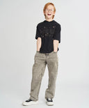 Детски прави сиви дънки за МОМЧЕ основен изглед