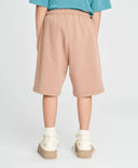 Pantaloni scurți tricot pentru copii, în nuanță de nisip, Button Blue