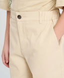 Pantaloni chino pentru băieți și fete, din twill, Button Blue