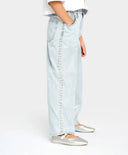 Blugi palazzo pentru fată, albaștri, Button Blue