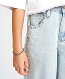 Blugi palazzo pentru fată, albaștri, Button Blue