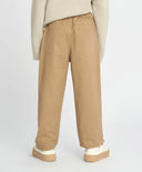 Pantaloni chino pentru copii, bej, cu buzunare, Button Blue