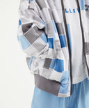 Hanorac tip bomber pentru băiat din fleece, multicolor, Gulliver.