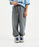 Pantaloni tip jogger pentru băiat, gri, Gulliver.