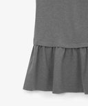 Sărafan cu talie joasă, gri, de la Gulliver